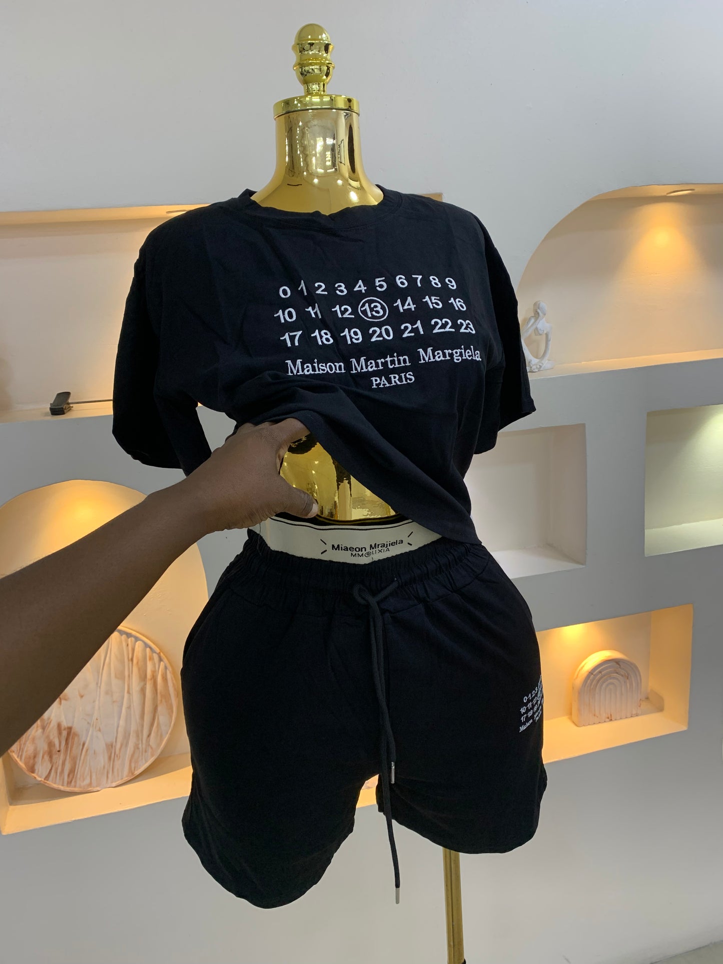 Numbers Short Two Piece