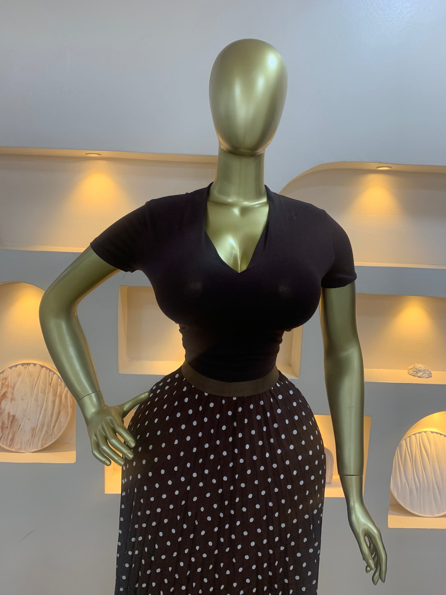 Polka Dot Skirt MW102