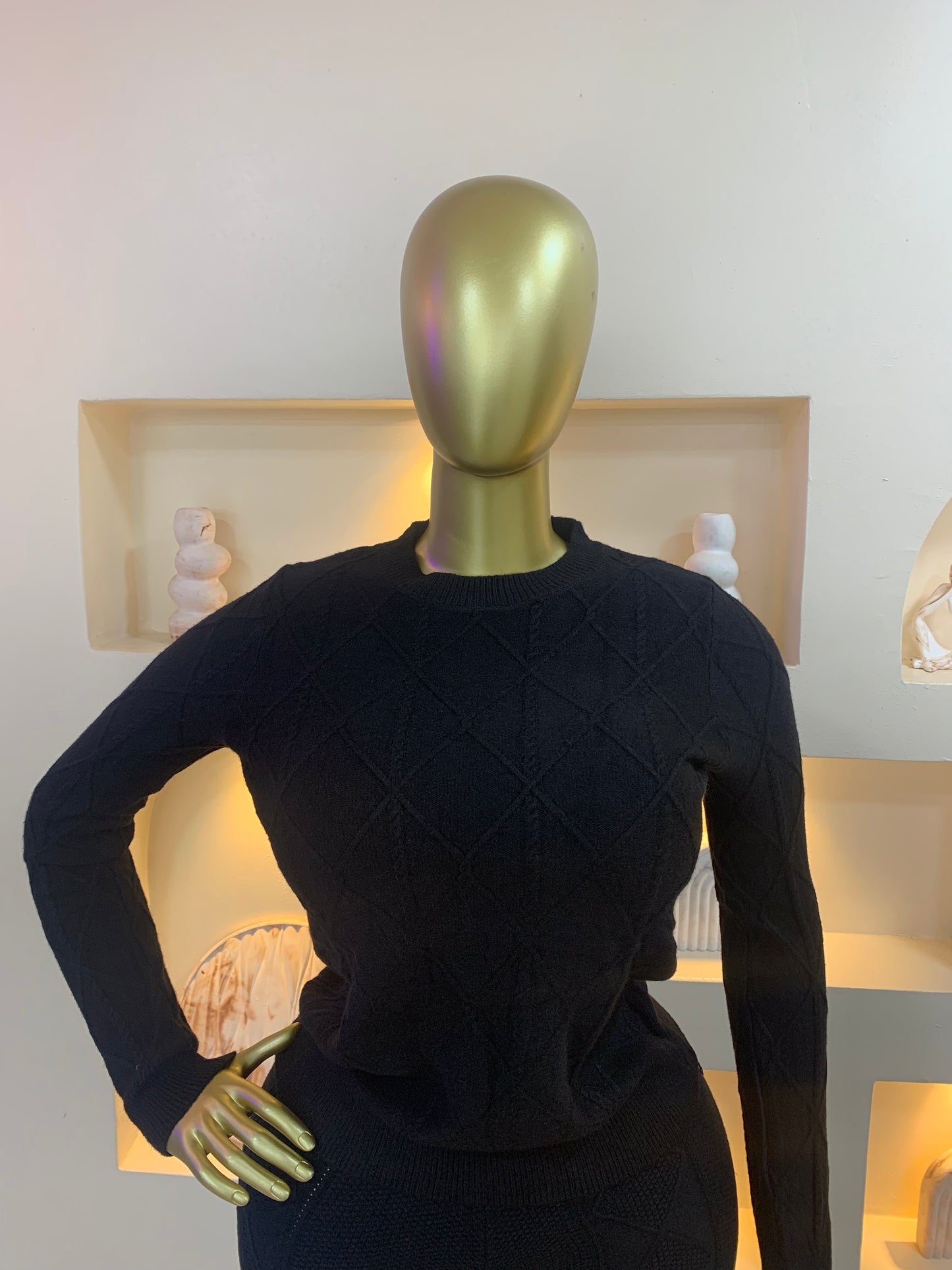 Triangle Sweater Two Piece