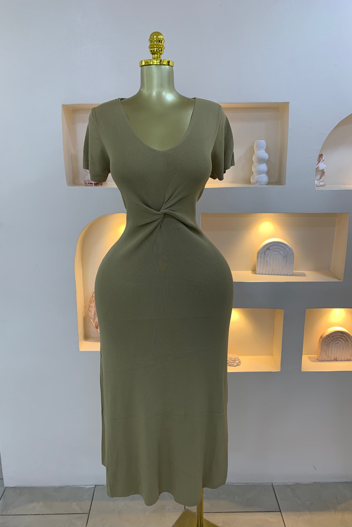 Knot Dress DT4009