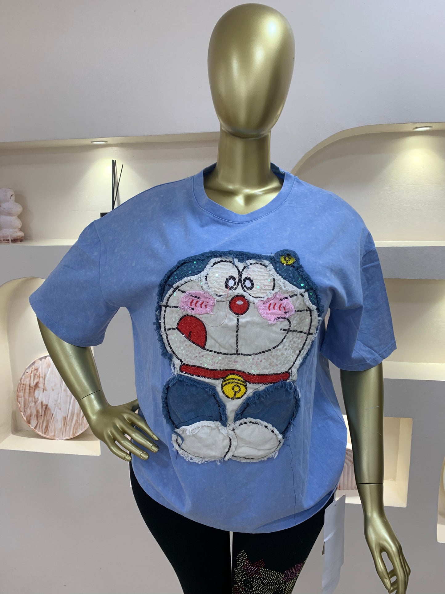 Labubu Sequin Polo Tmf040