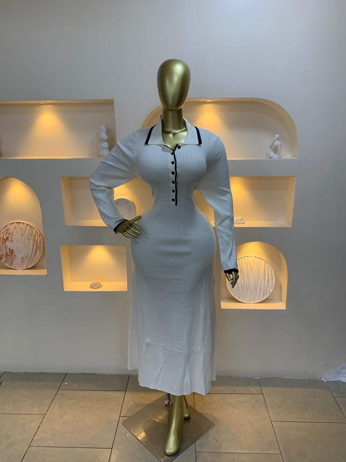 Tecrew Button Gown