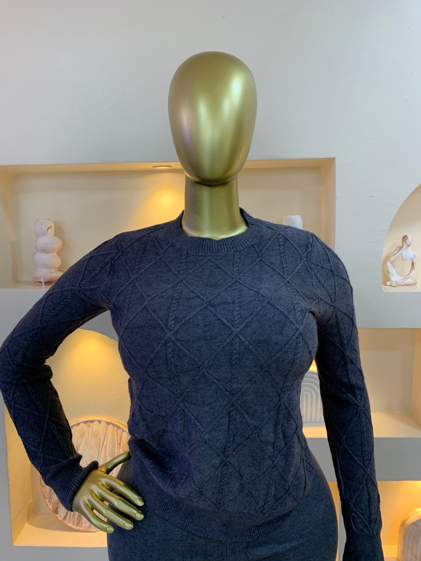 Triangle Sweater Two Piece