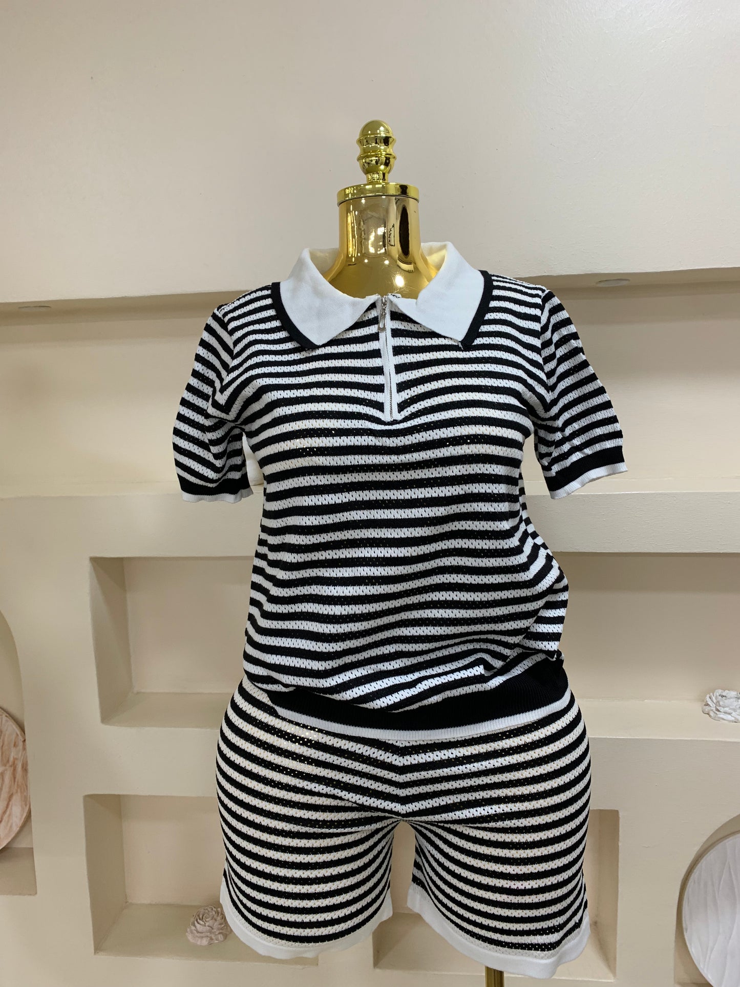 Zip Collar Two Piece Tmf022