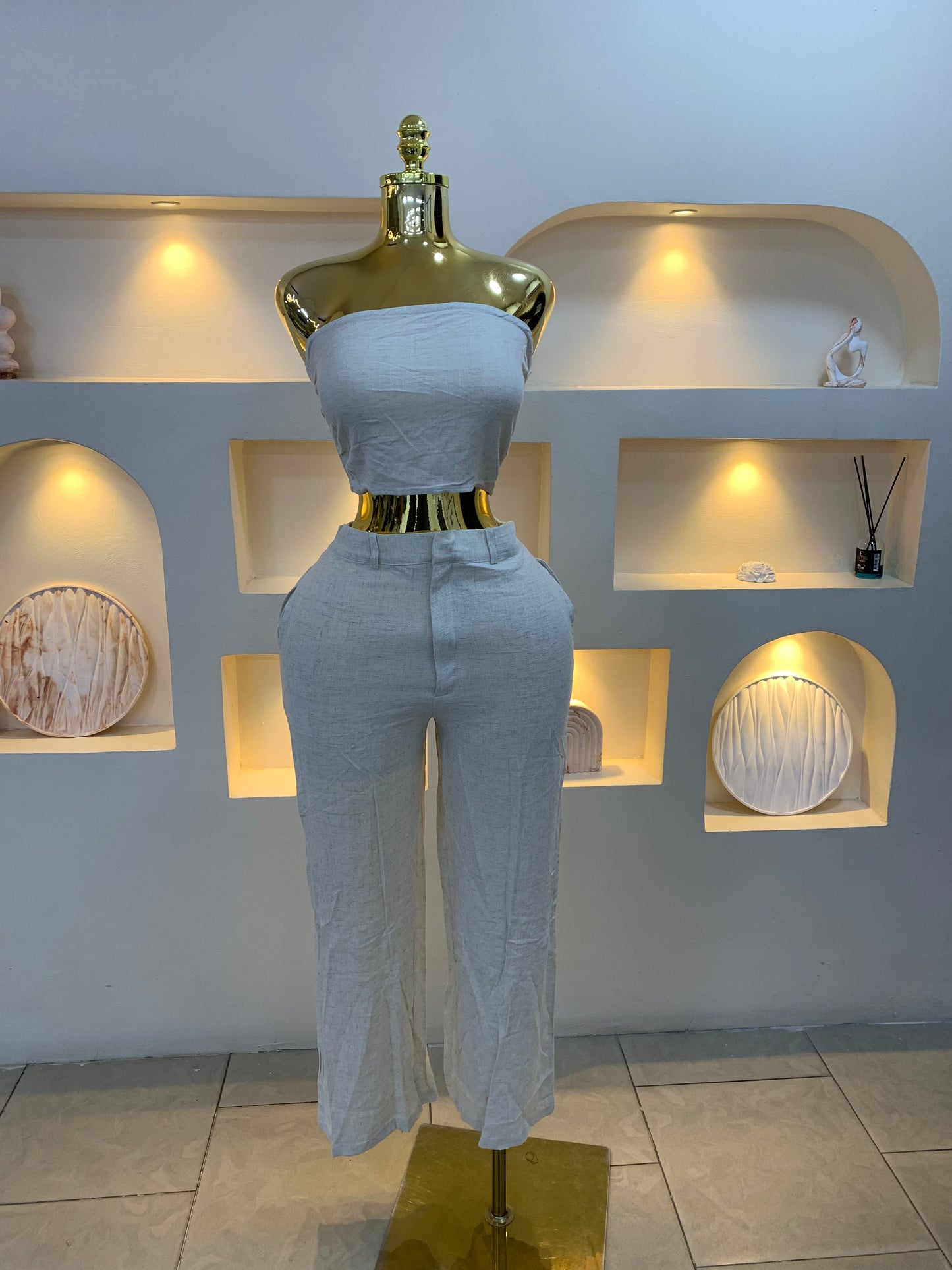 Linen Tube Two piece