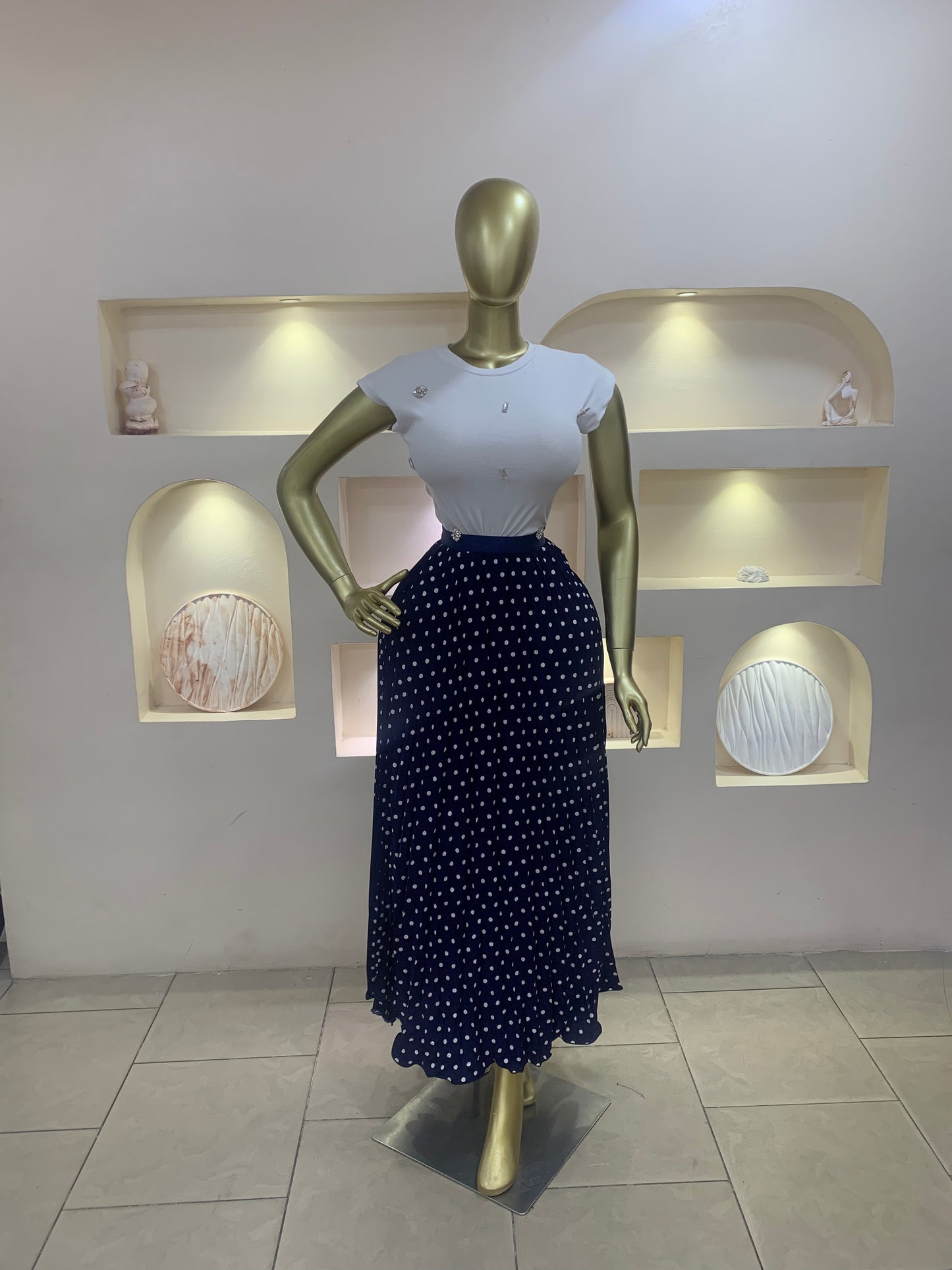 Polka Dot Skirt MW102