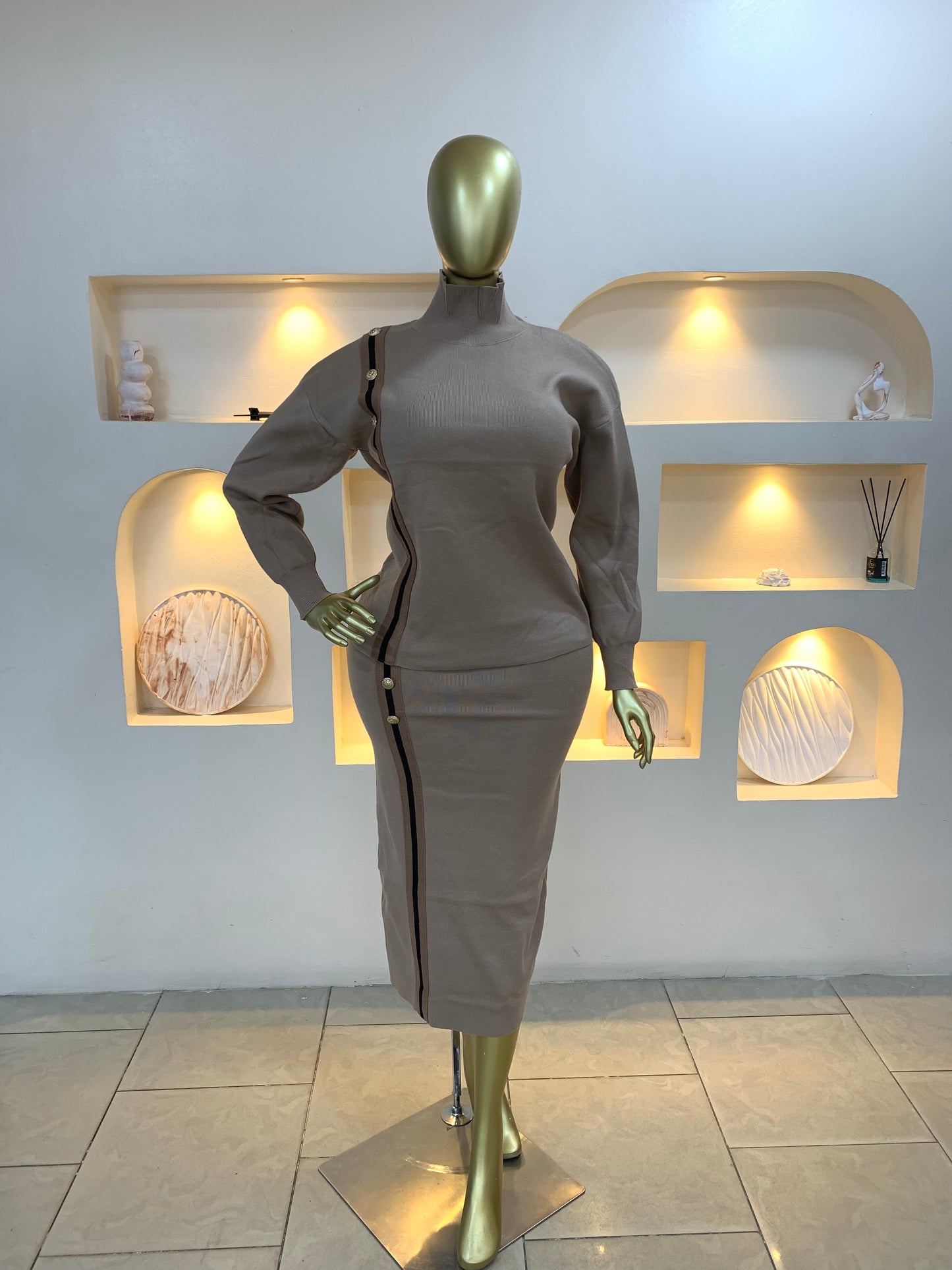 Balmain Plus Size Two Piece MW191