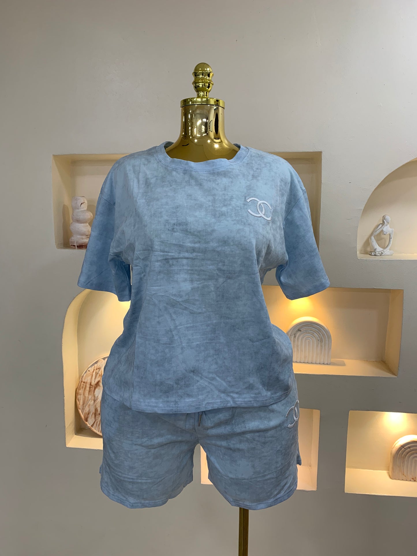 Channel Short Two Piece