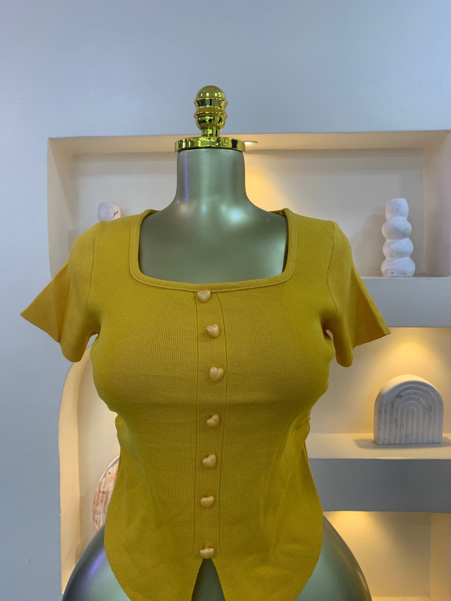 Squareneck love top MW1013