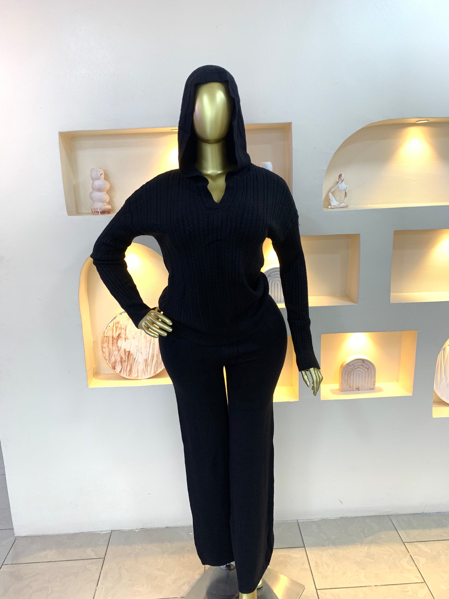 Intertwined Sweater Two Piece