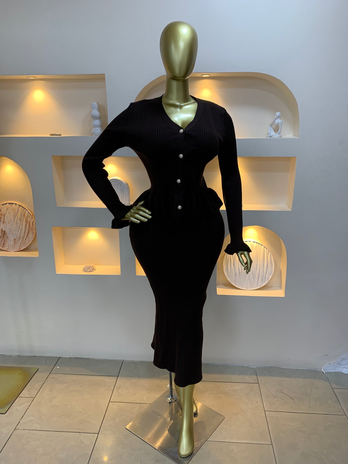 Sk Skirt Two Piece Set Tmf008
