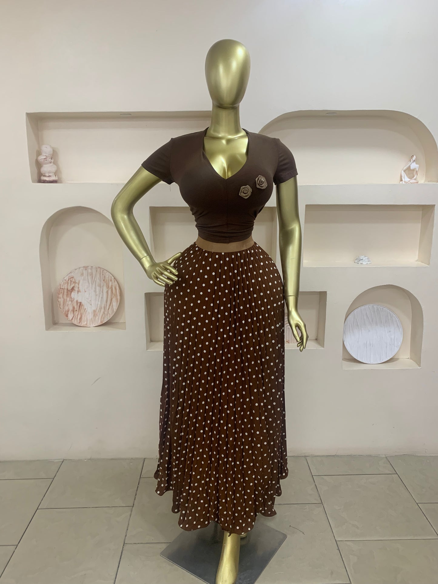 Polka Dot Skirt MW102