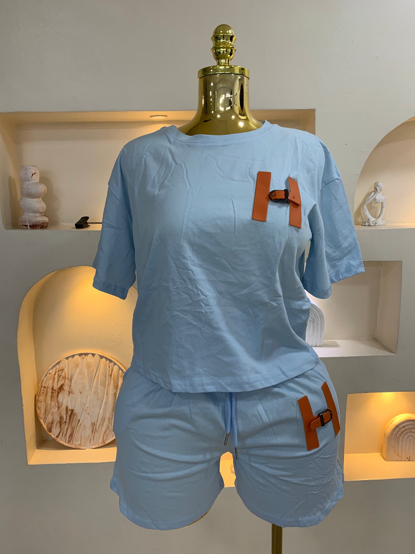 H Belt Short Two Piece
