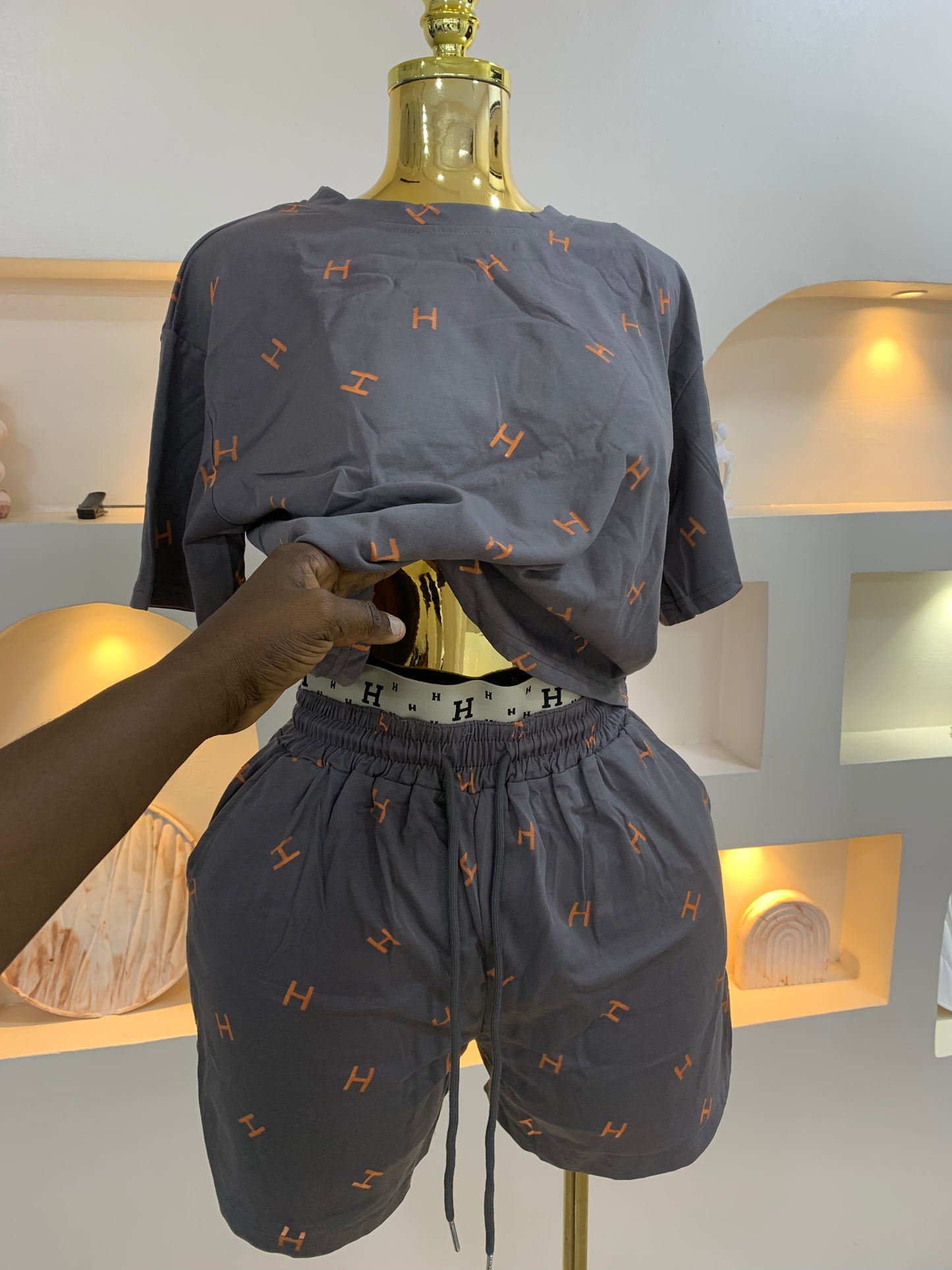 H Short Two Piece