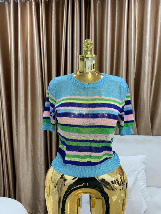 Multicolour Knitted Top 146