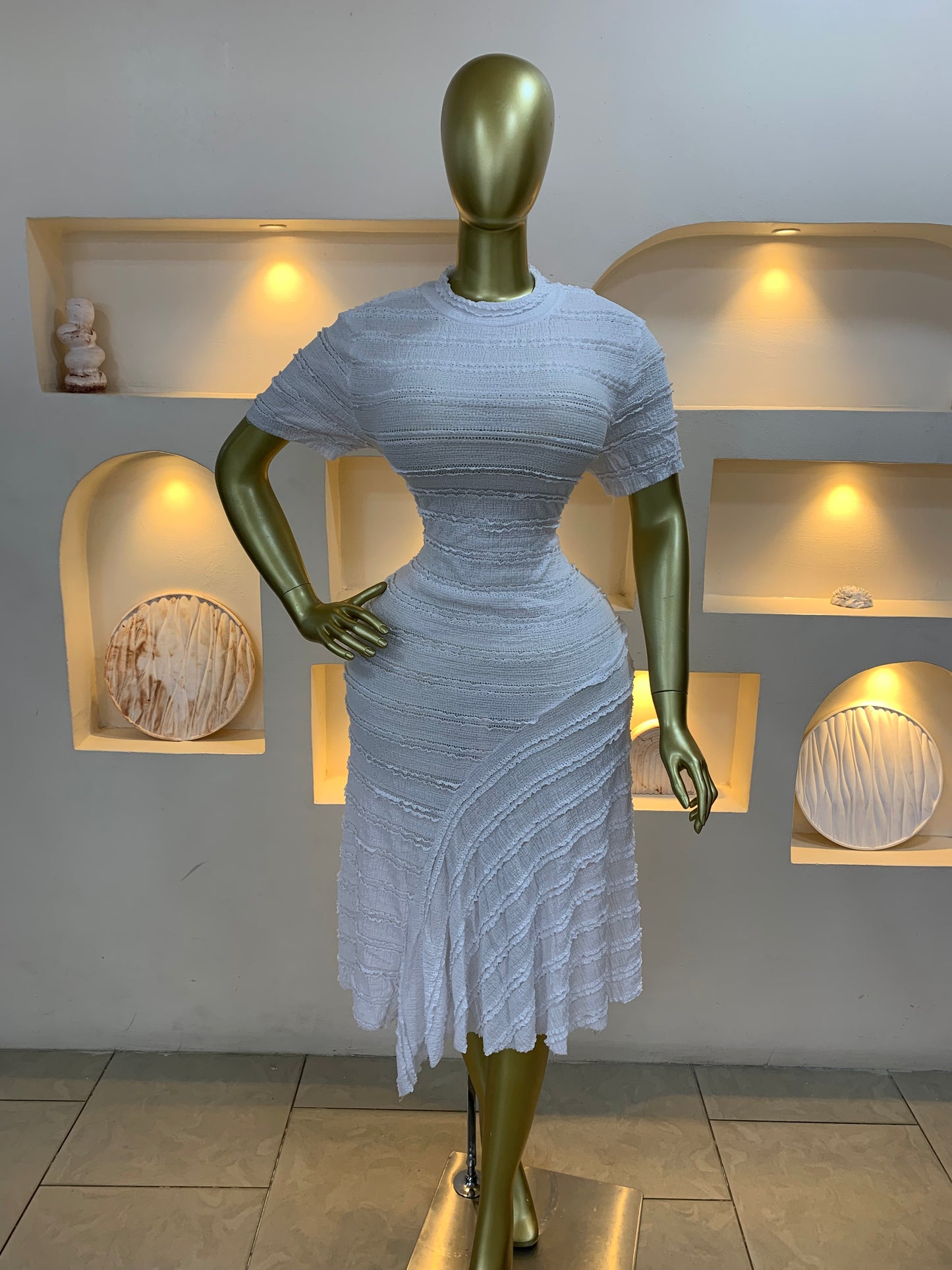 Asymmetrical dress MW124