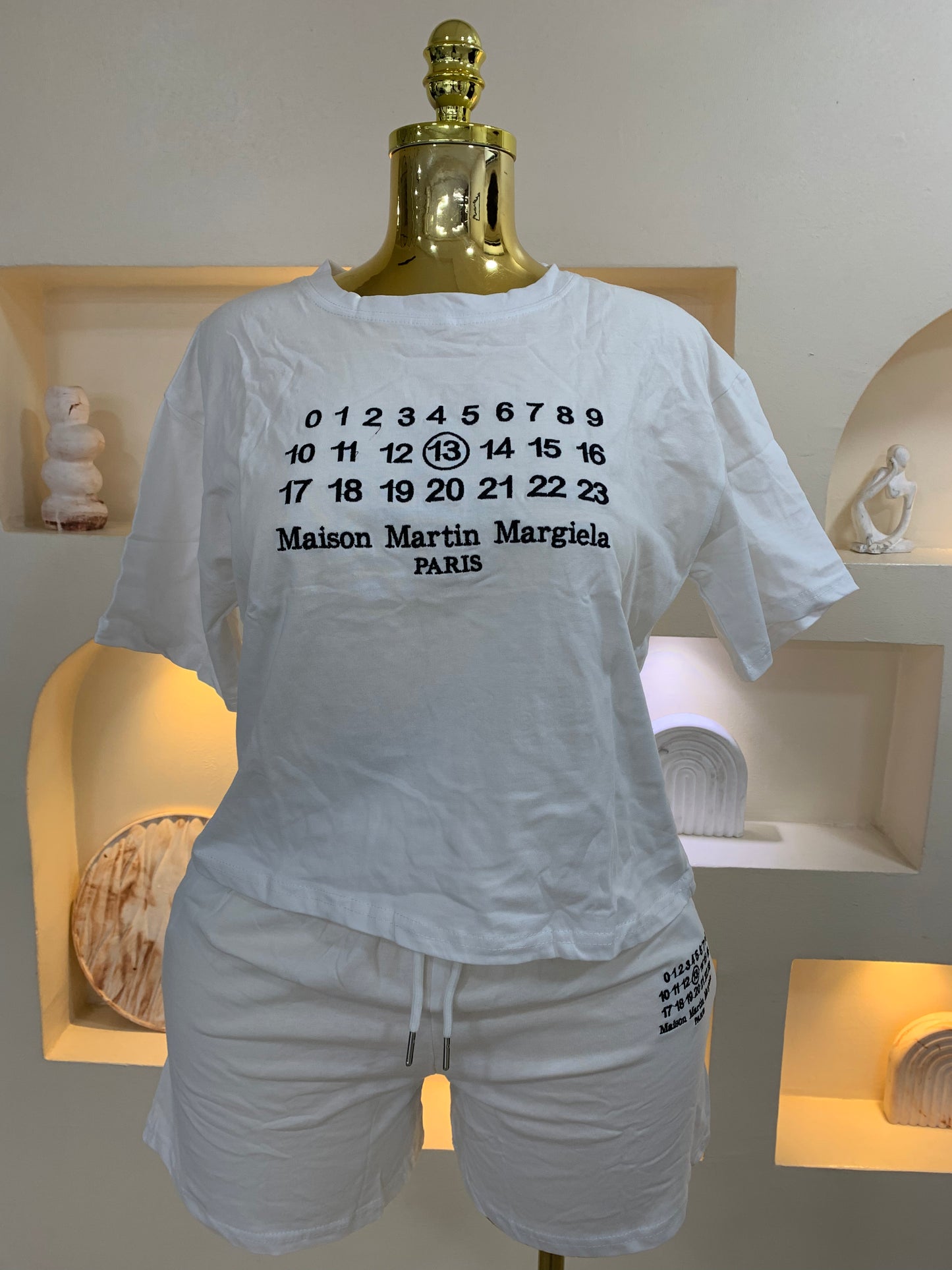 Numbers Short Two Piece