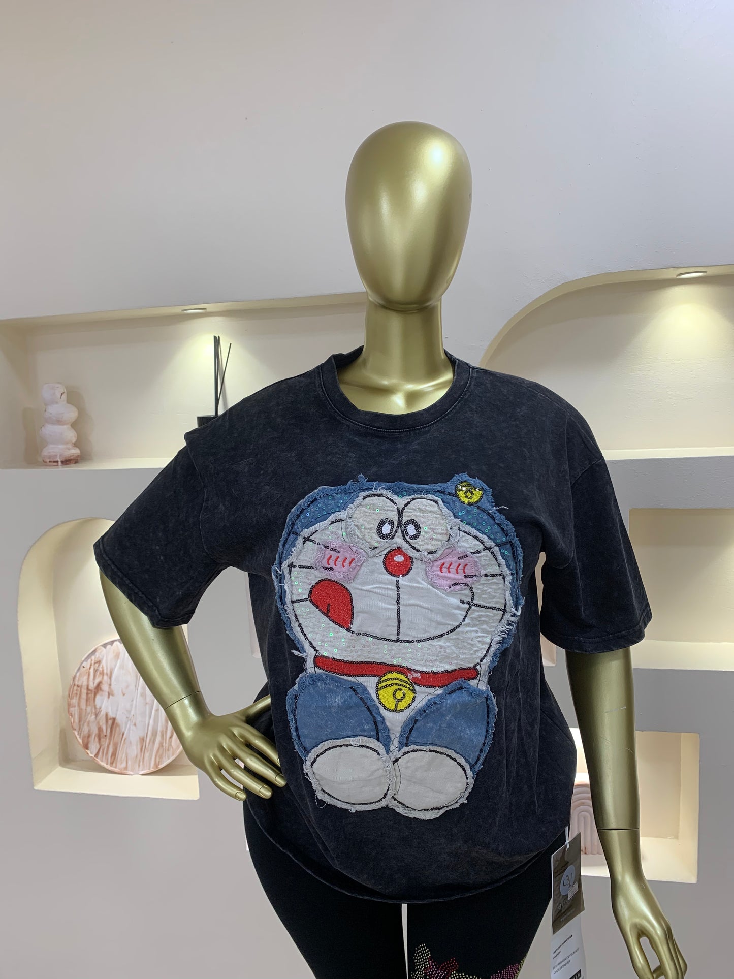 Labubu Sequin Polo Tmf040