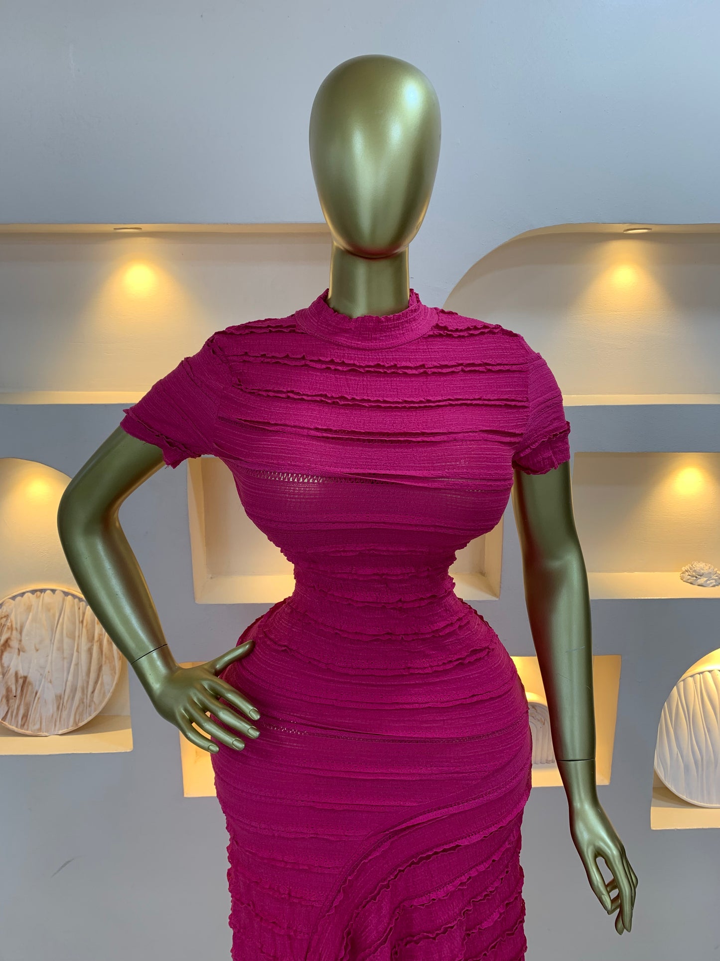 Asymmetrical dress MW124