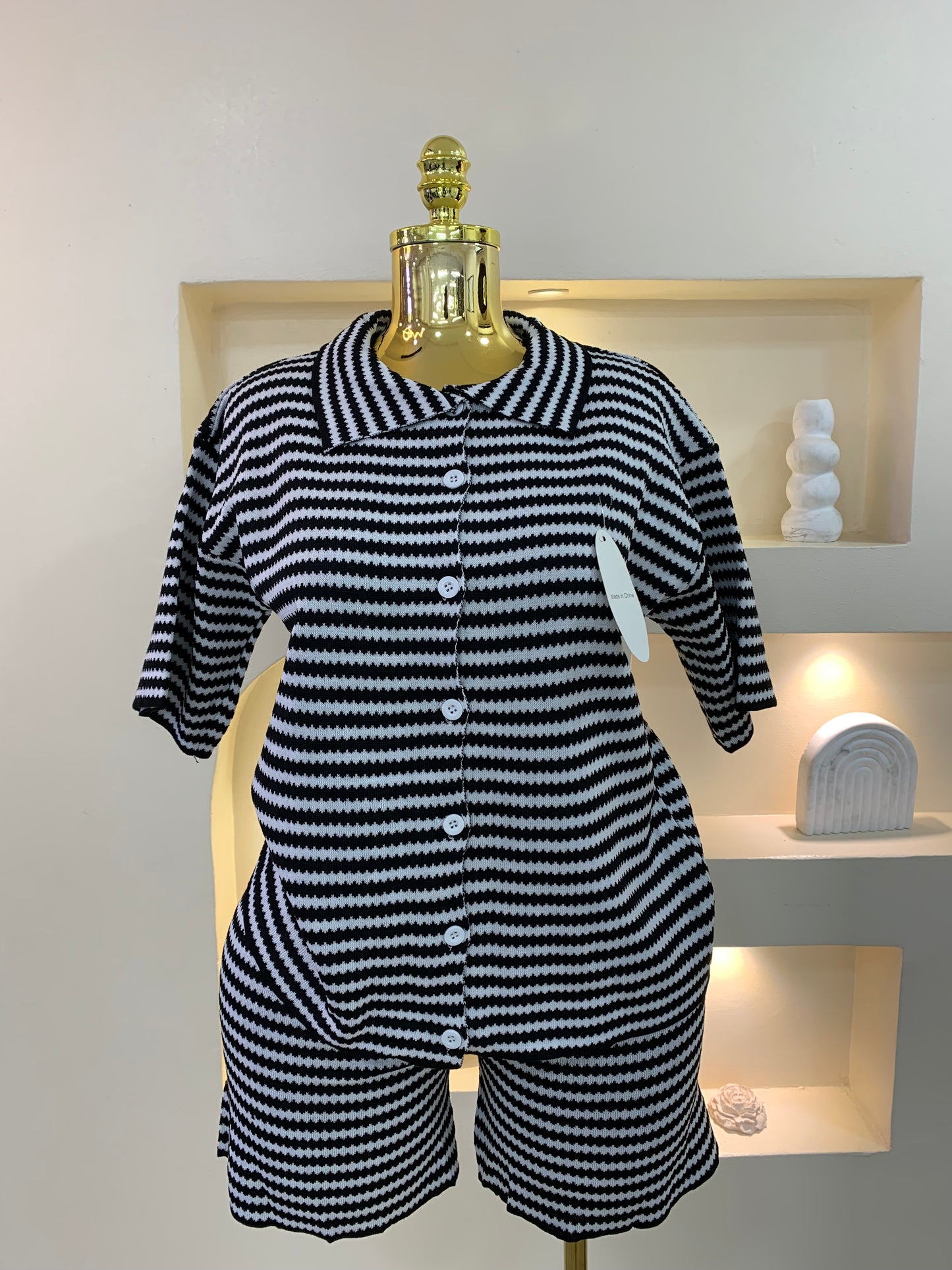 Fair Collar Short Two Piece DG114