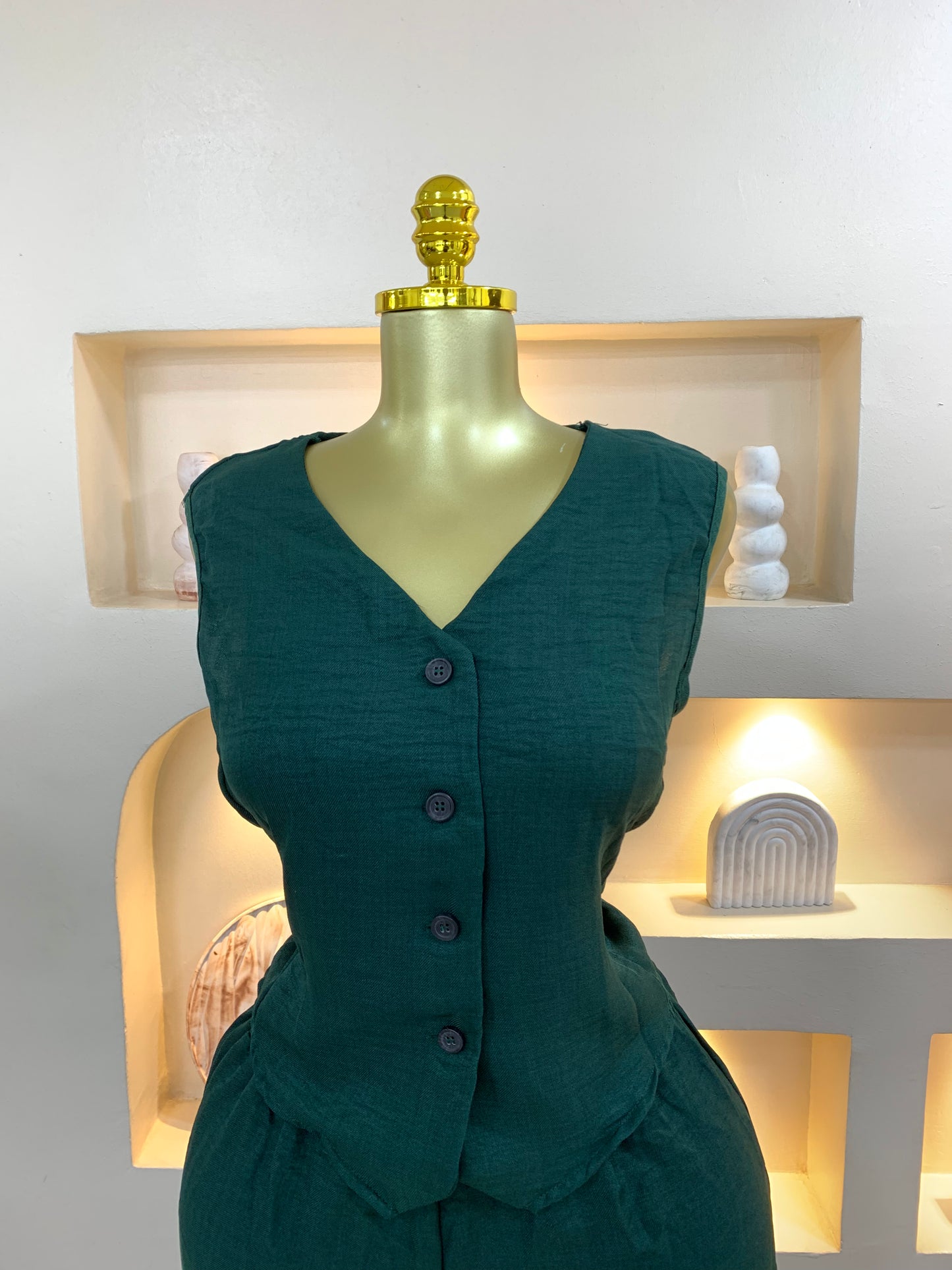 Jacket Linen Set WC444