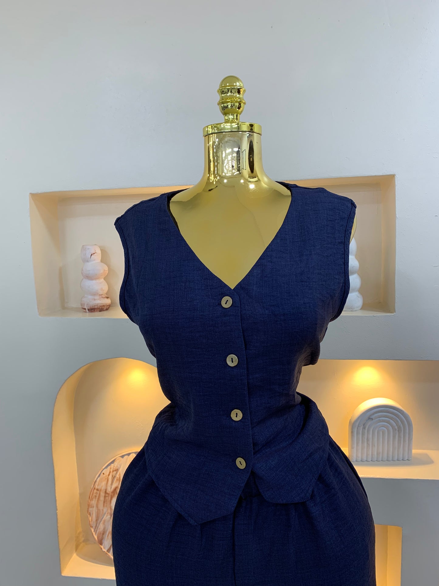 Jacket Linen Set WC444