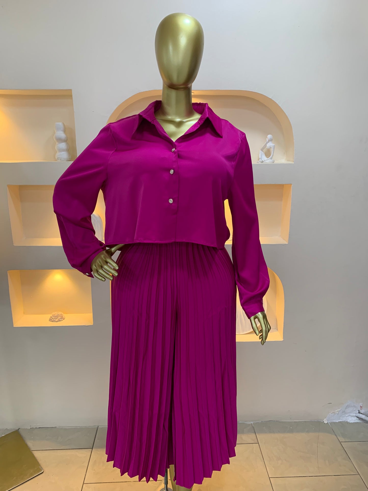 Luxe Palazo Two Piece DG1900