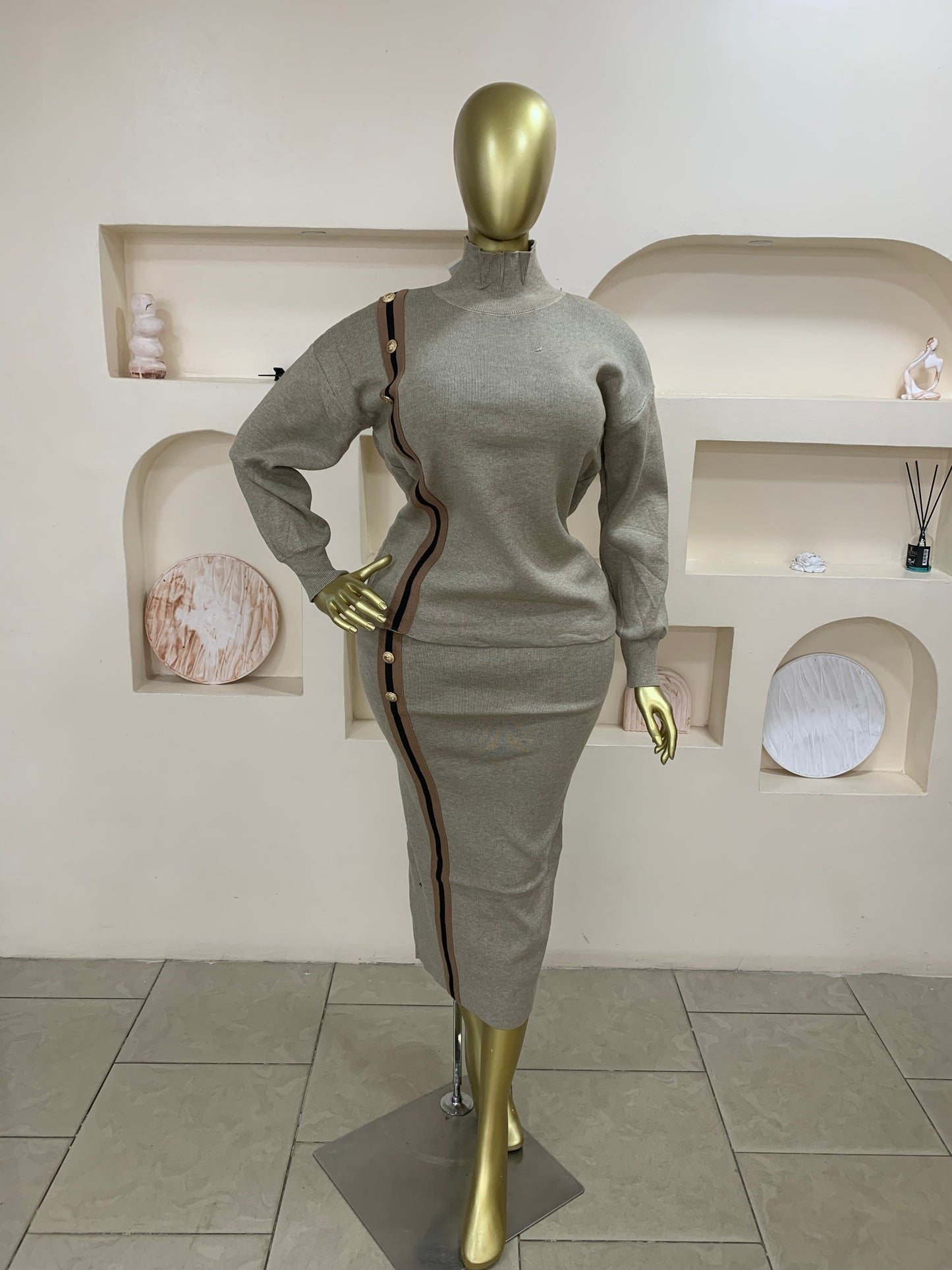 Balmain Plus Size Two Piece MW191