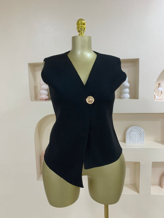 Trendy Sleeveless Top TD08