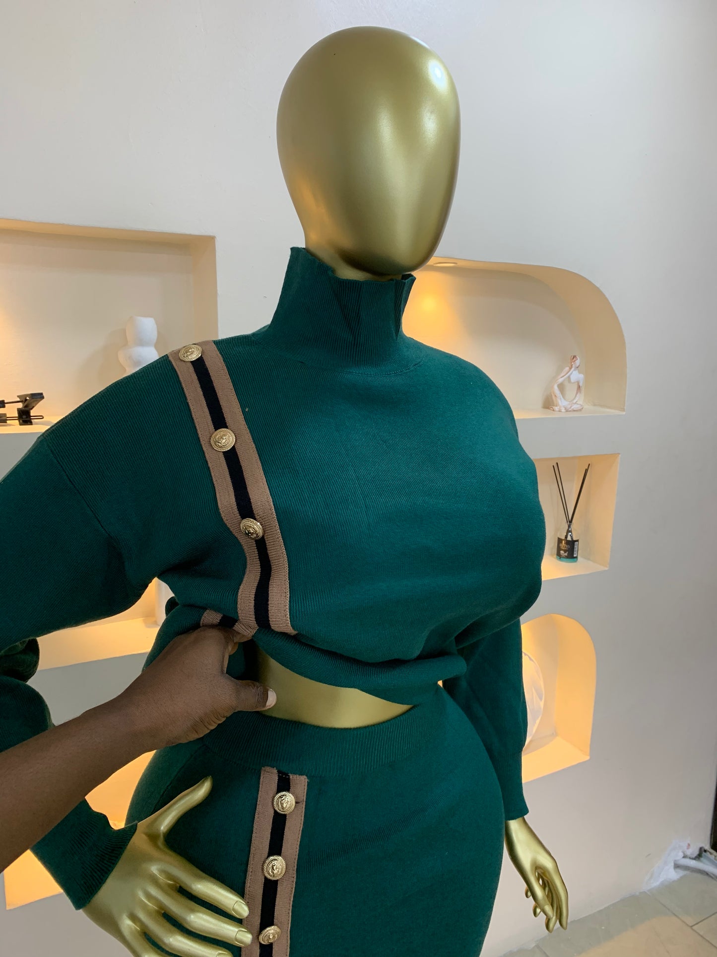 Balmain Plus Size Two Piece MW191