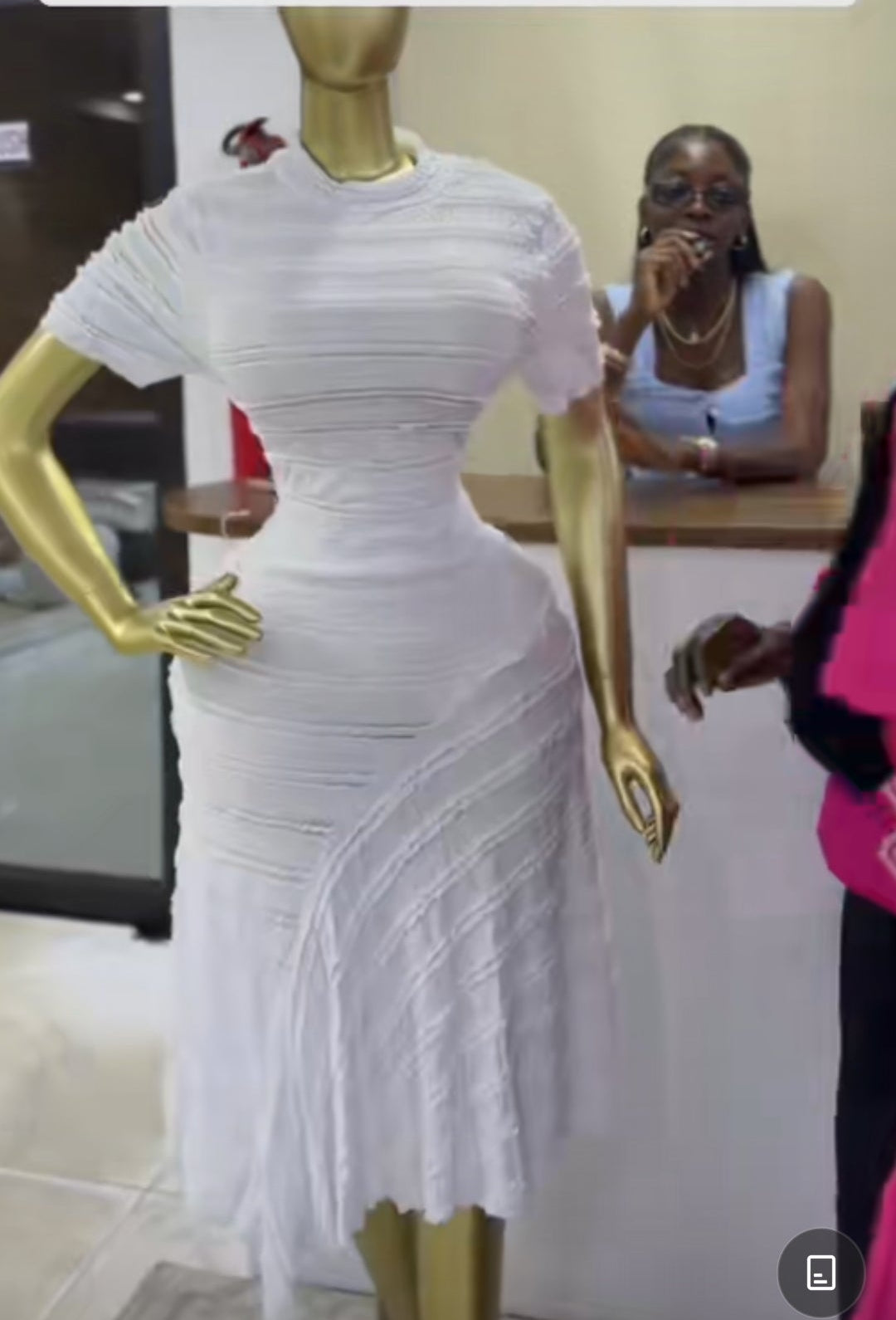 Asymmetrical dress MW124