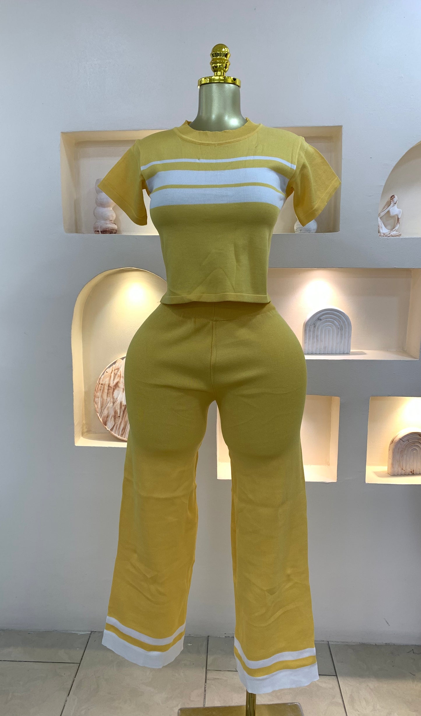Yellow Two Piece ZT 116