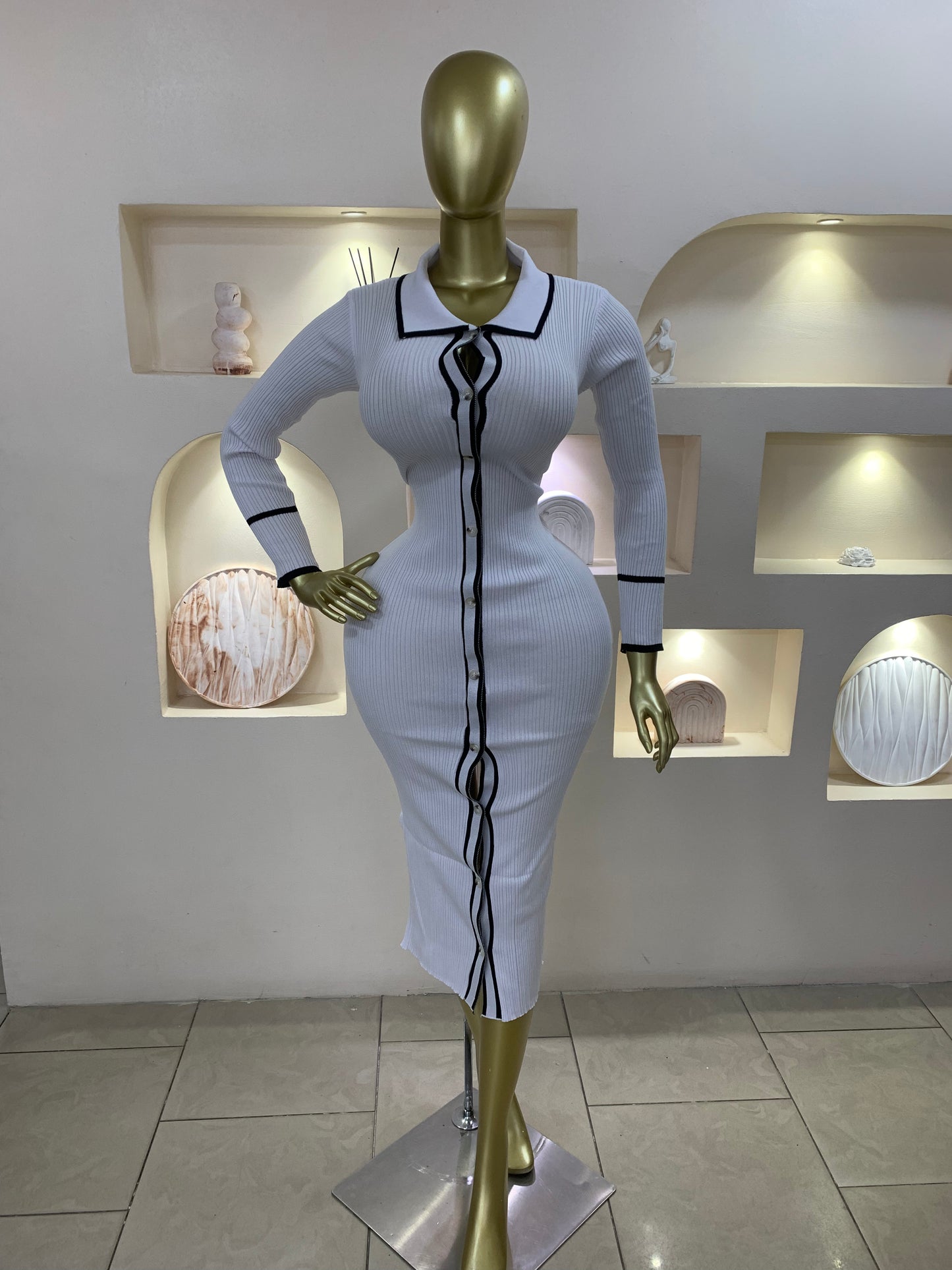 Collar Dress single 102