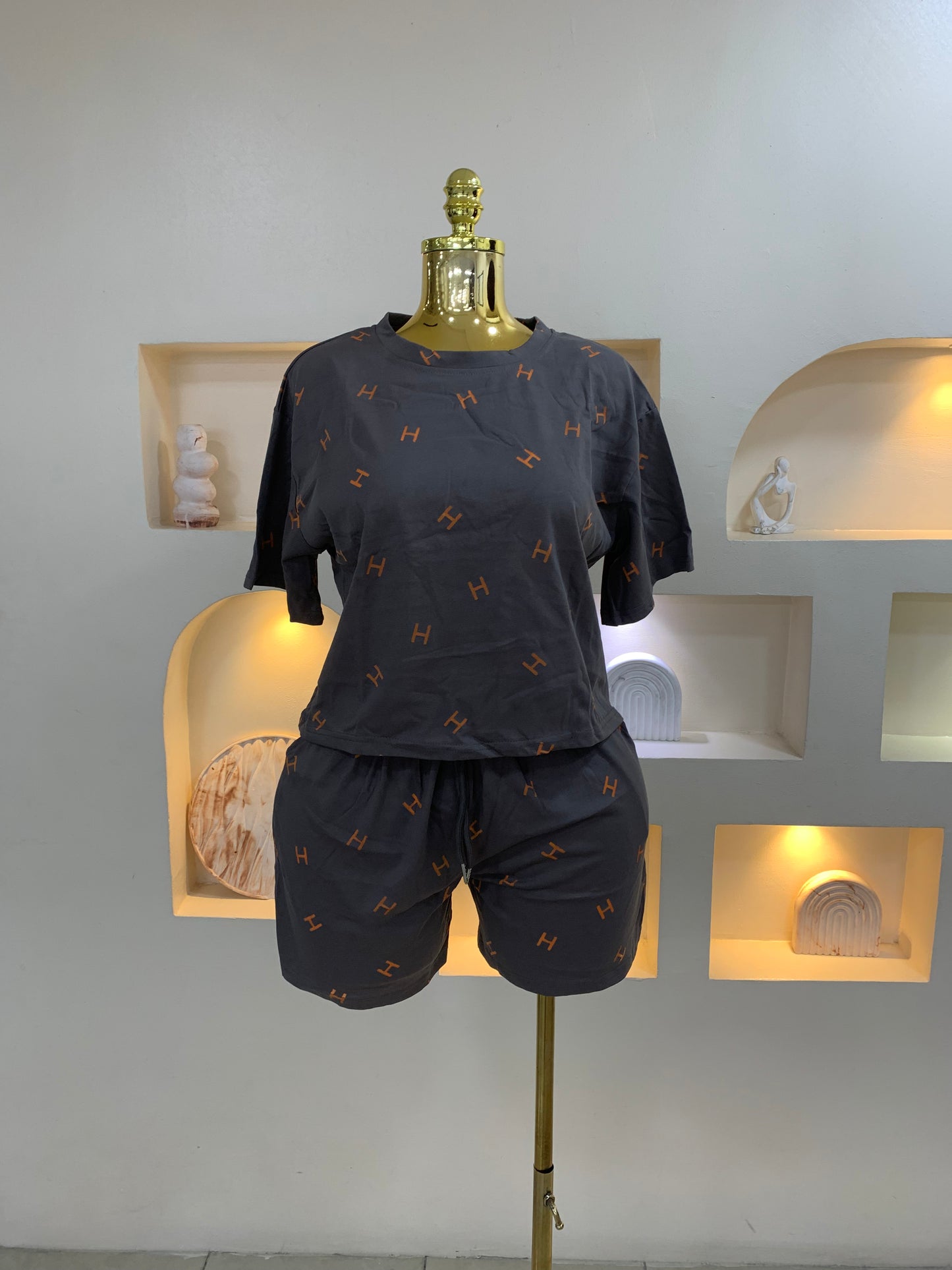 H Short Two Piece
