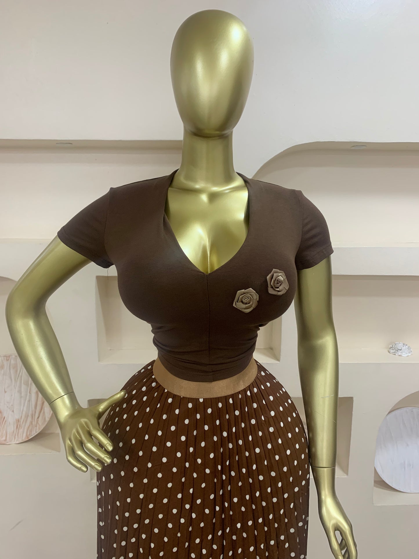 Polka Dot Skirt MW102