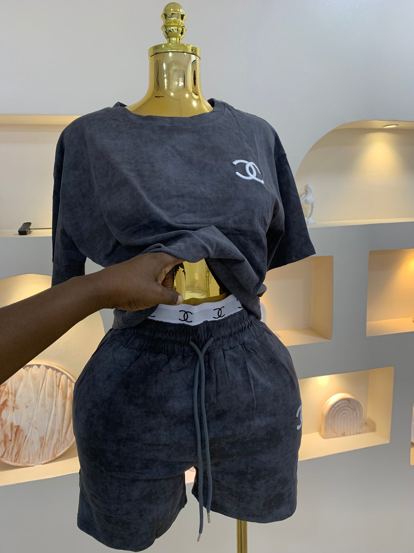 Channel Short Two Piece