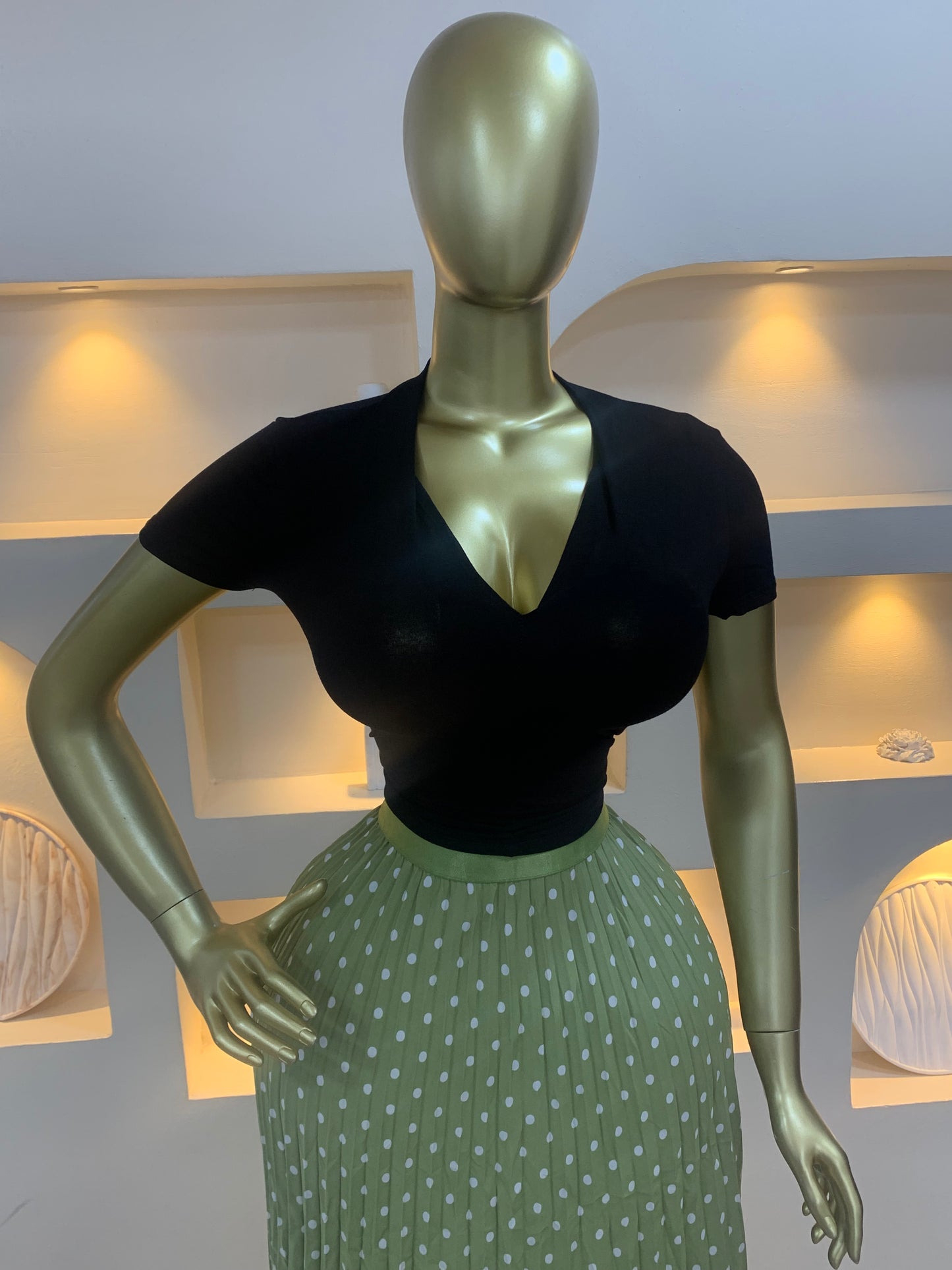 Polka Dot Skirt MW102