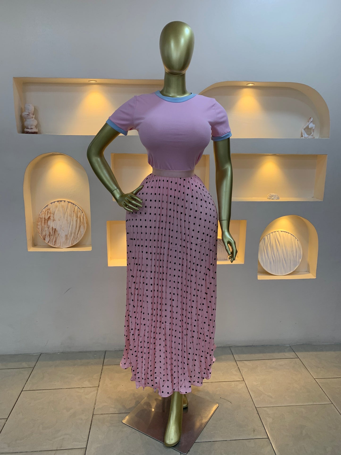 Polka Dot Skirt MW102