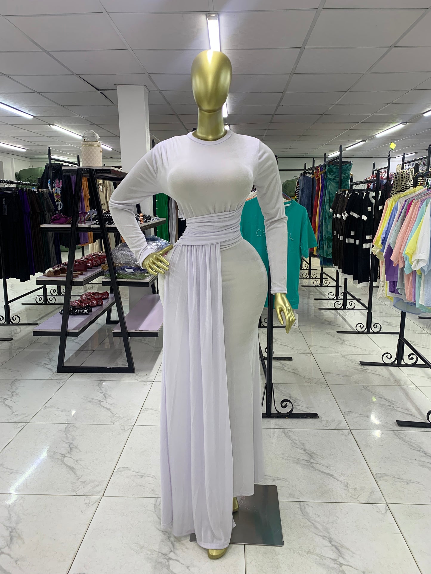 Wrap Style Dress RSS111