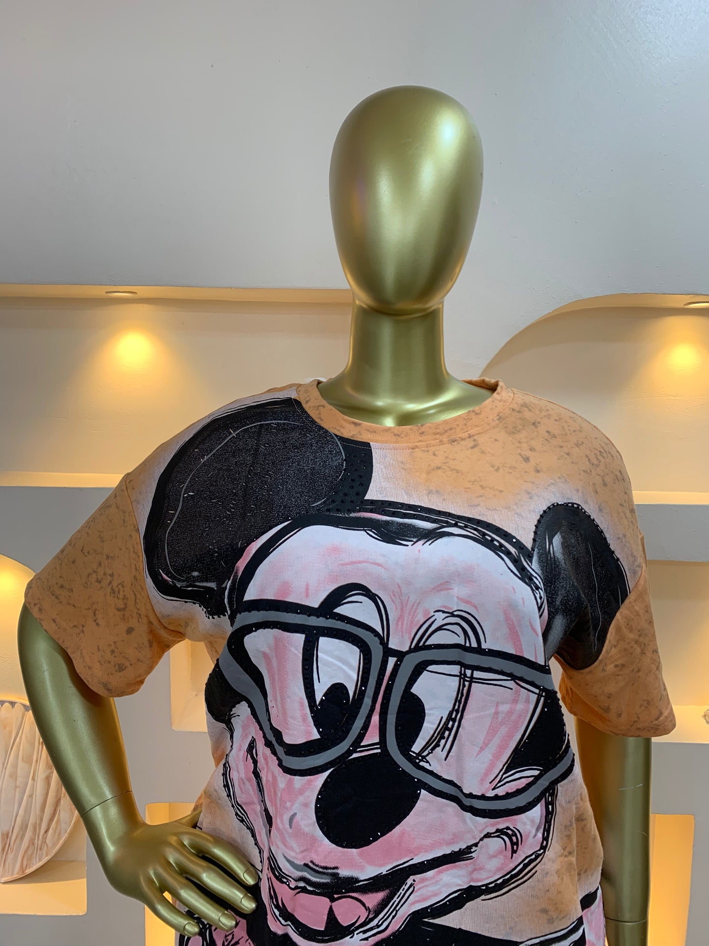 Mickey stone shorts Two Piece TWD520