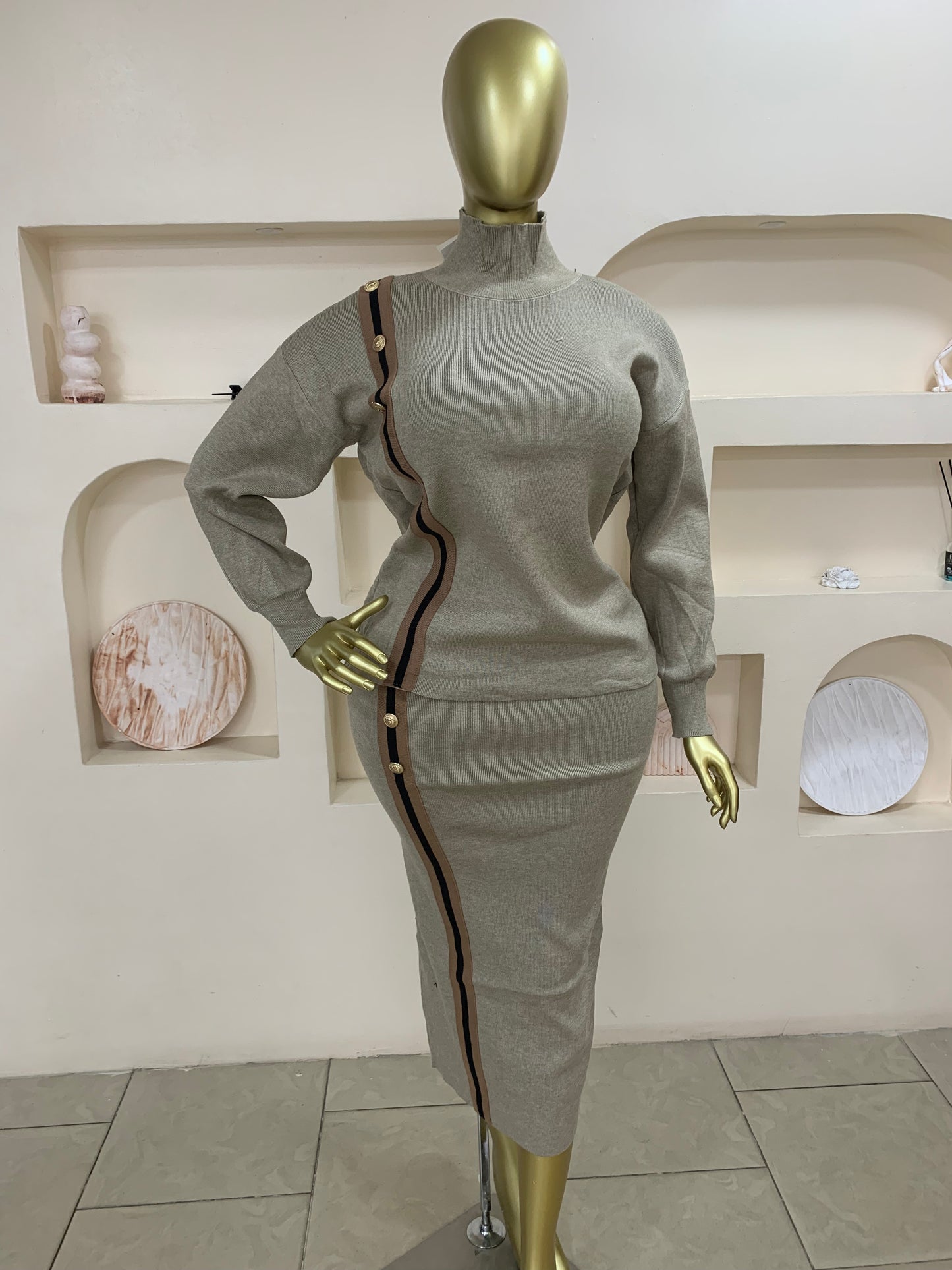 Balmain Plus Size Two Piece MW191