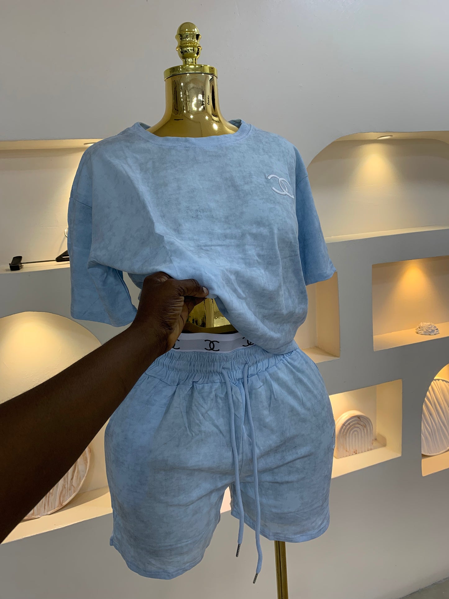 Channel Short Two Piece