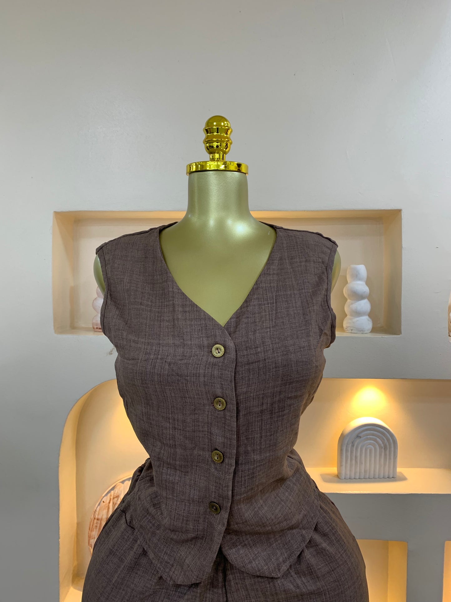 Jacket Linen Set WC444