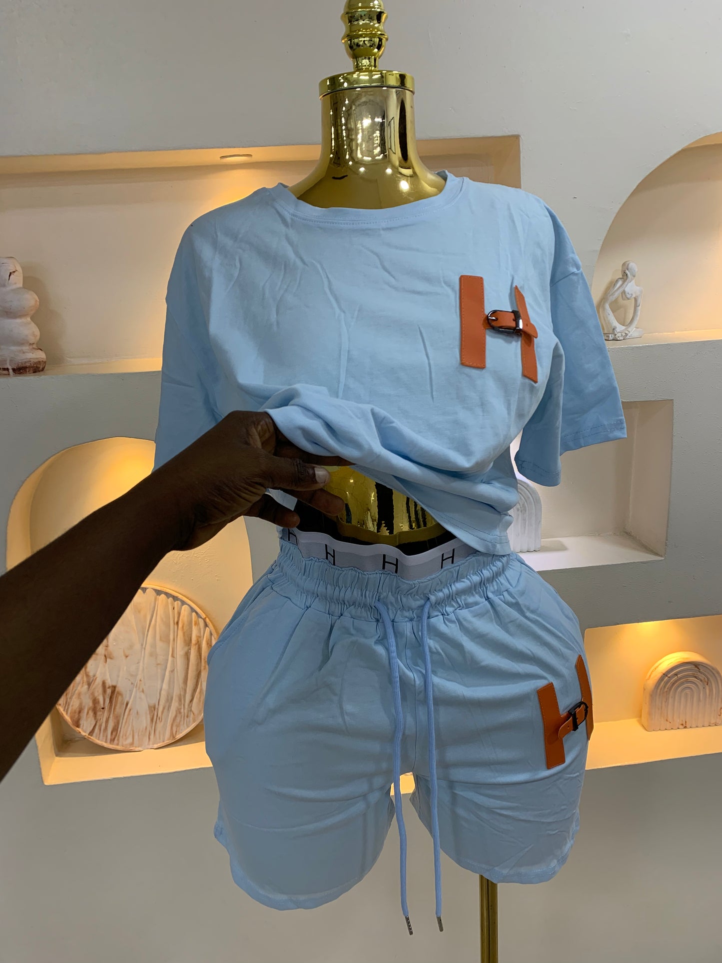 H Belt Short Two Piece
