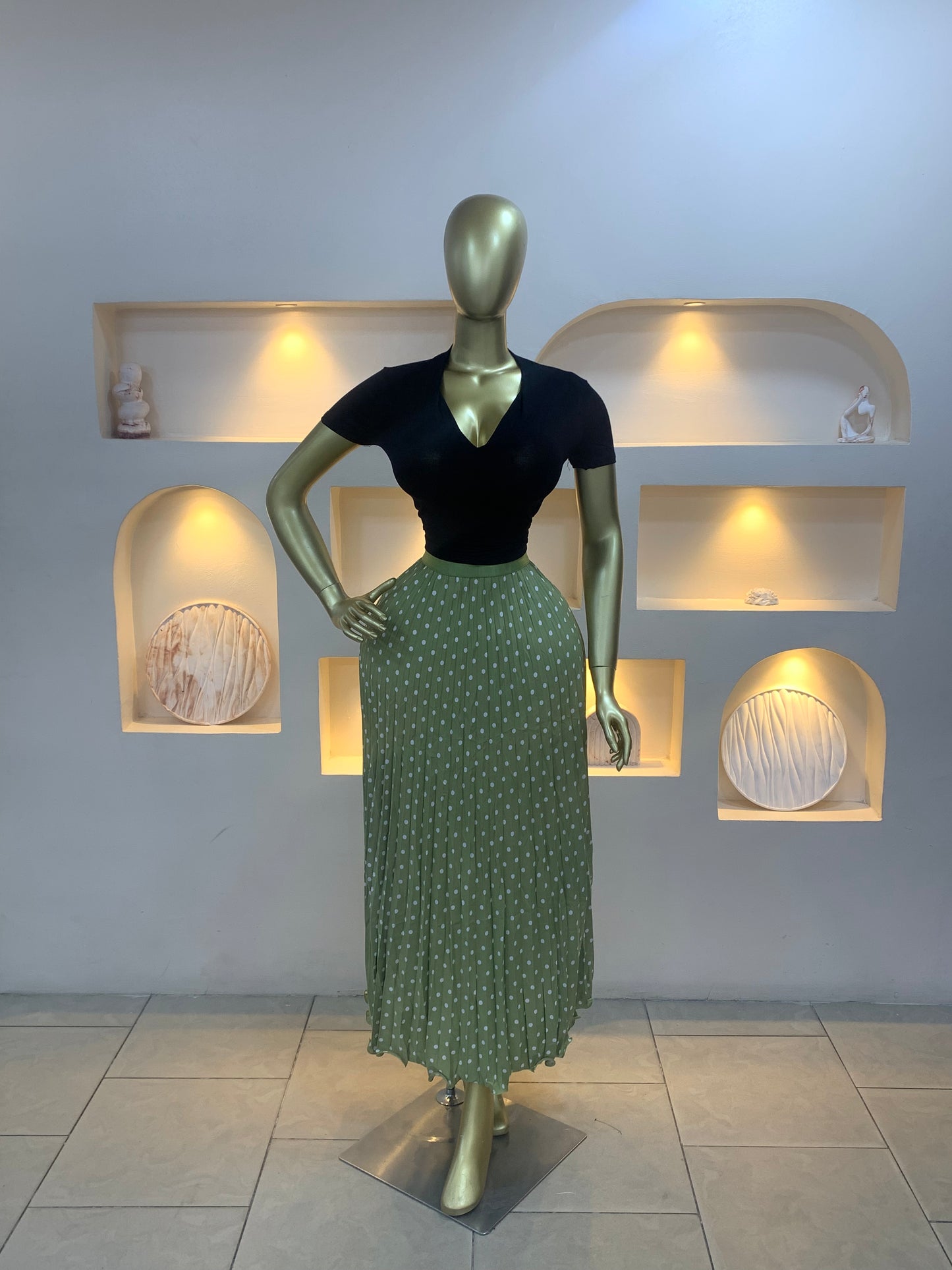Polka Dot Skirt MW102