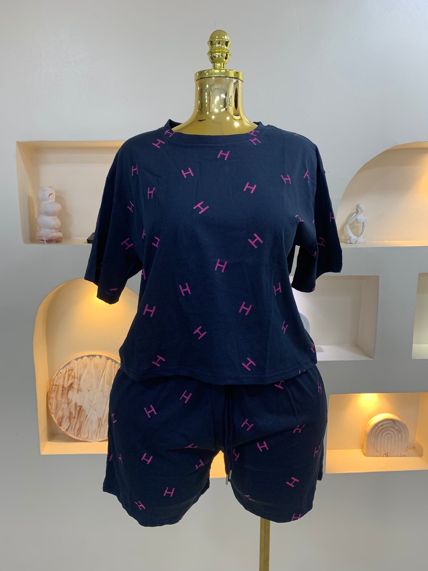 H Short Two Piece