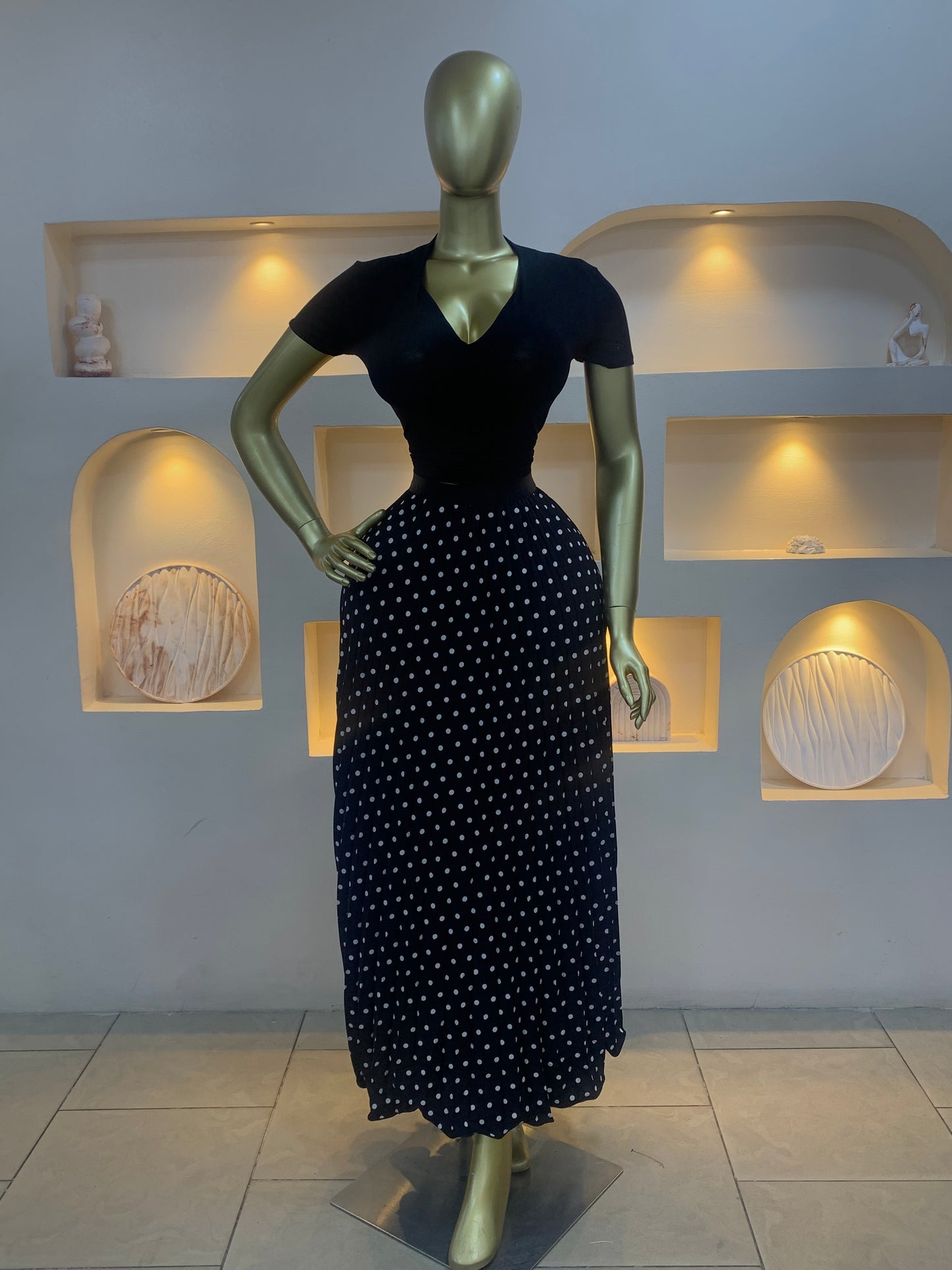Polka Dot Skirt MW102