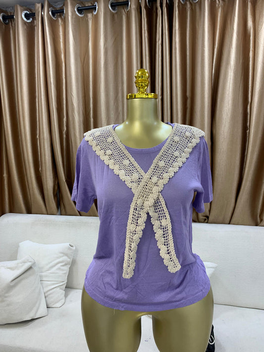 Knitted Lace Top 127