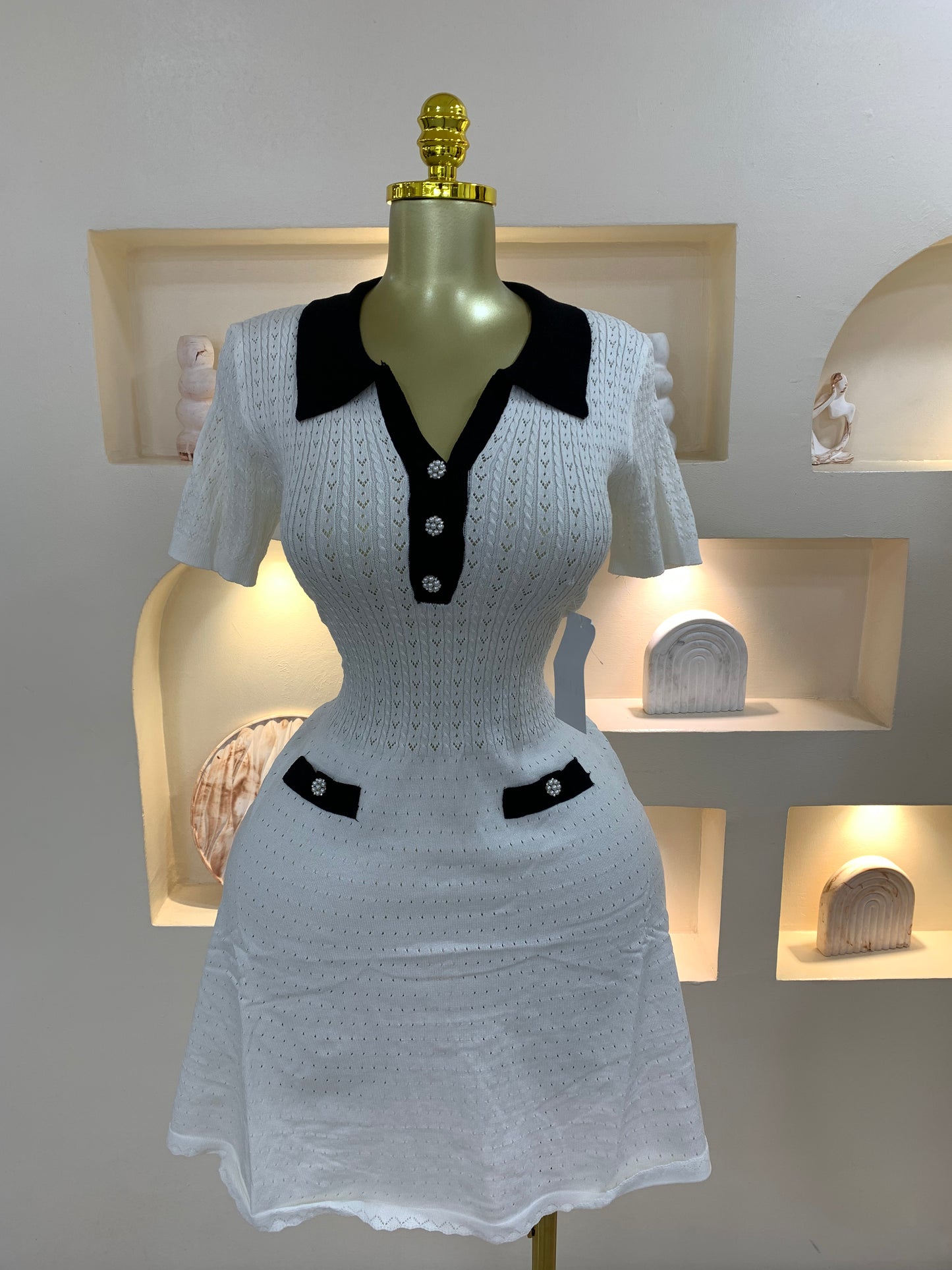 Alin pearl Dress ZT308