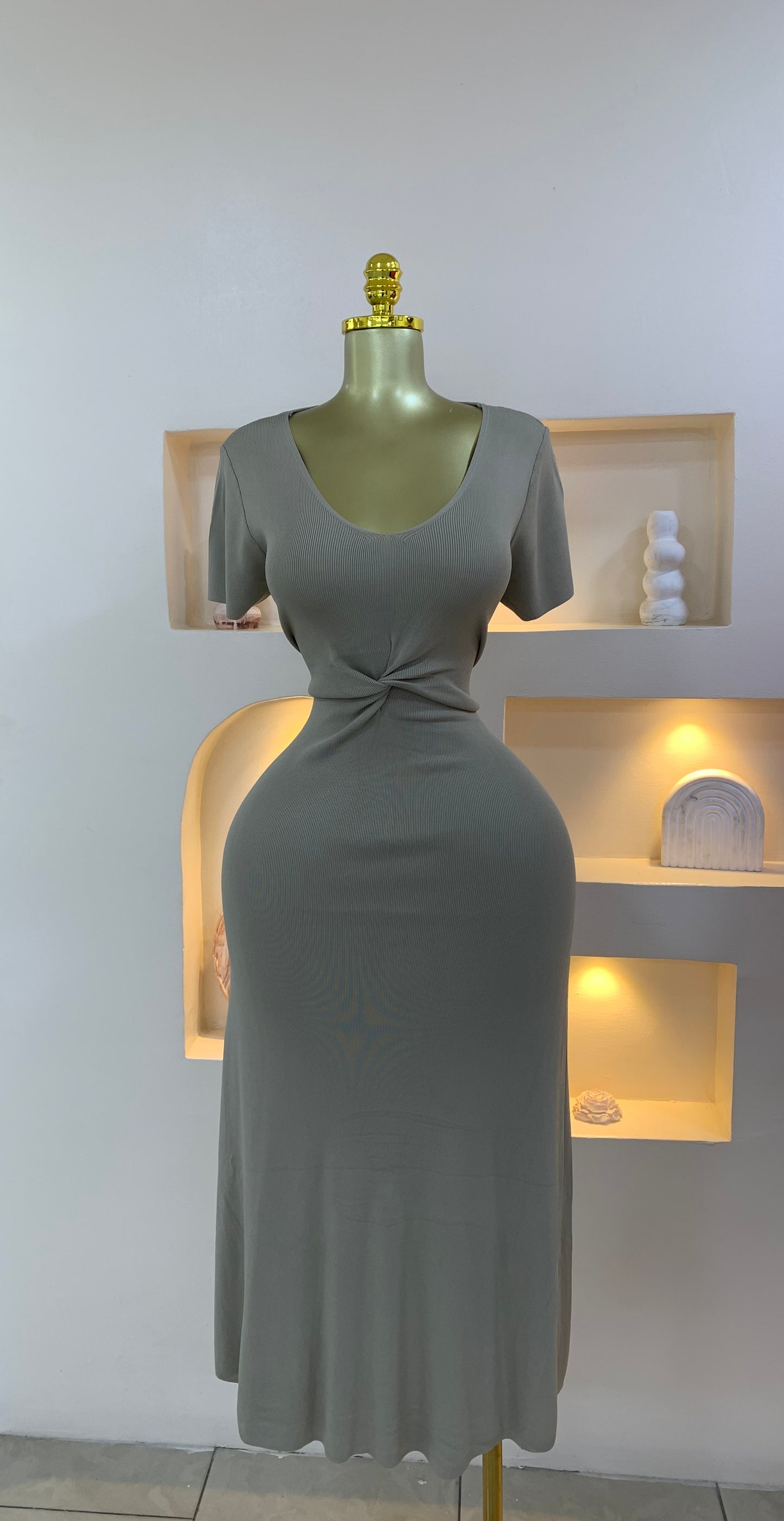 Knot Dress DT4009